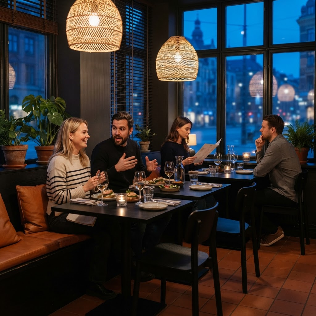 HUSMANS restaurang interiör